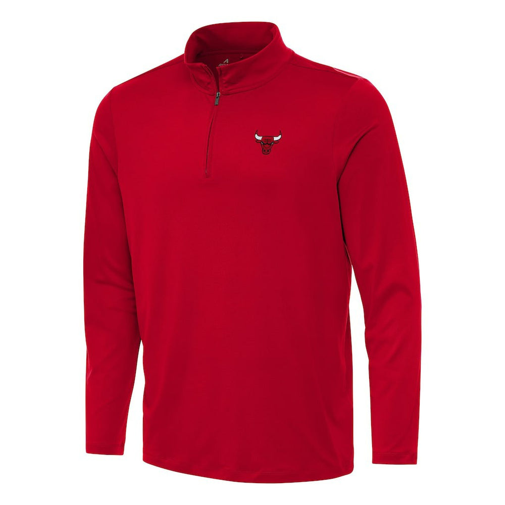 Chicago Bulls Antigua Reprocess Quarter-Zip Top - Red outlet