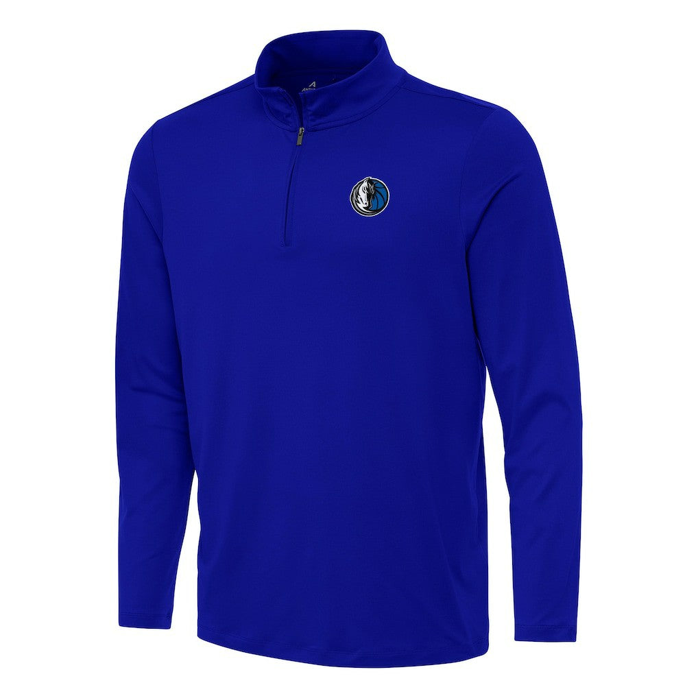 Dallas Mavericks Antigua Reprocess Quarter-Zip Top sale - Blue for sale