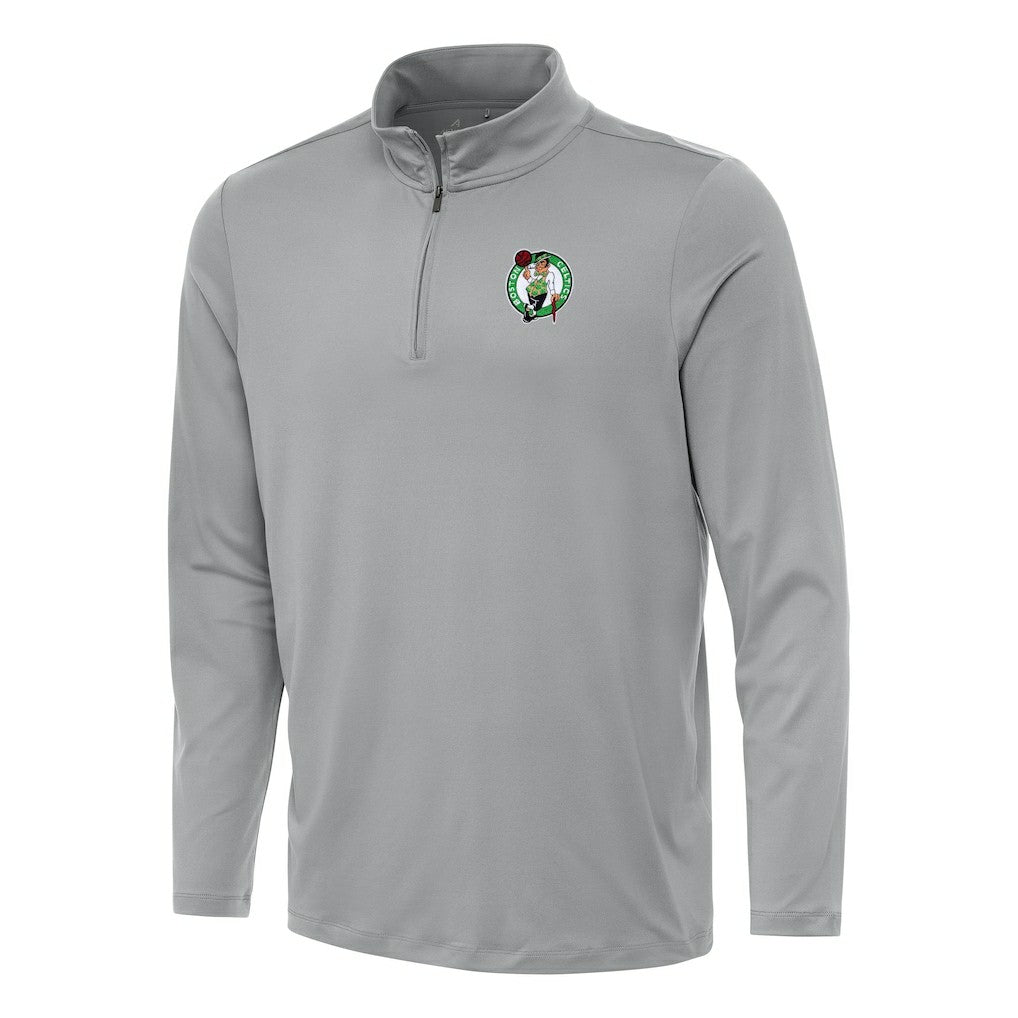 Boston Celtics Antigua Reprocess Quarter-Zip Top - Gray online