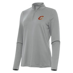 Cleveland Cavaliers Antigua Women's Reprocess Quarter-Zip Top sale - Gray for sale