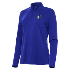 Dallas Mavericks Antigua Women's Reprocess Quarter-Zip Top sale - Blue outlet