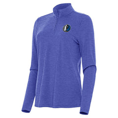Dallas Mavericks Antigua Women's Bright Quarter-Zip Top sale - Heather Royal sale