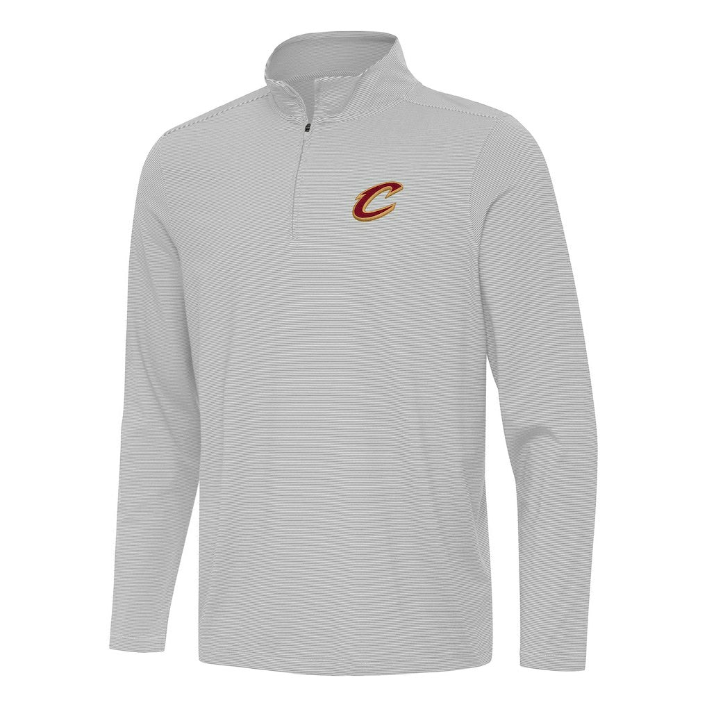 Cleveland Cavaliers Antigua Twine Quarter-Zip Top sale - Gray cheap