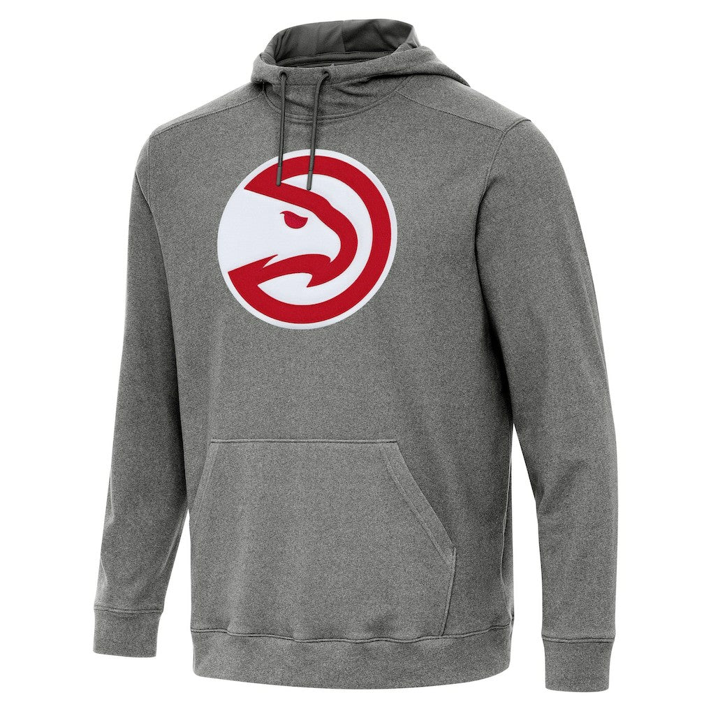 Atlanta Hawks Antigua Cloud Pullover Hoodie - Heather Black online