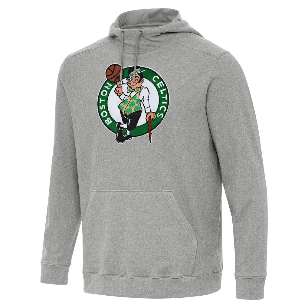 Boston Celtics Antigua Cloud Pullover Hoodie - Heather Gray on sale