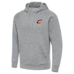 Cleveland Cavaliers Antigua Big & Tall Victory Raglan Pullover Hoodie - Heather Gray discount
