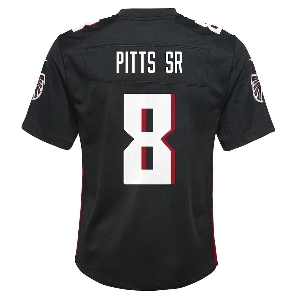 Kyle Pitts Sr. Atlanta Falcons Youth Game Jersey - Black | Nike cheap