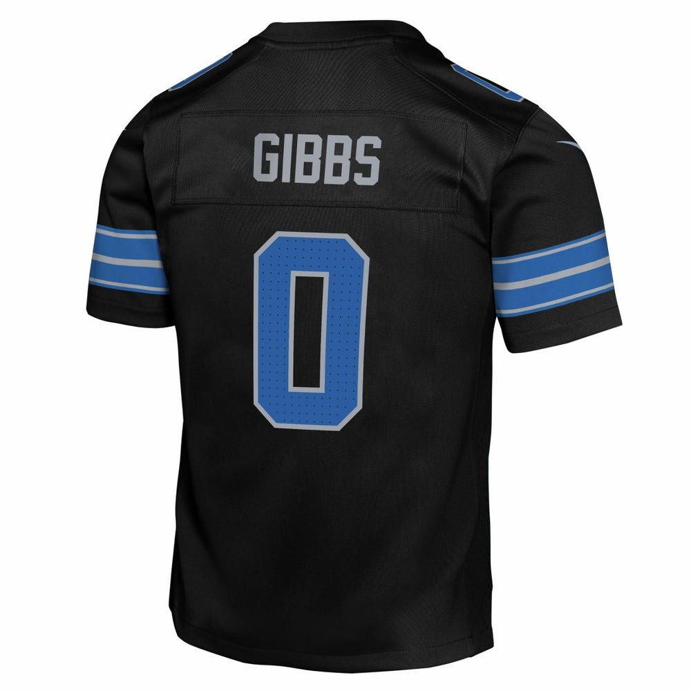 Jahmyr Gibbs Detroit Lions Youth Game Jersey - Black | Nike outlet