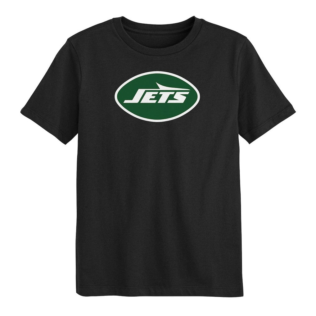 New York Jets Youth Primary Logo T-Shirt - Black for sale