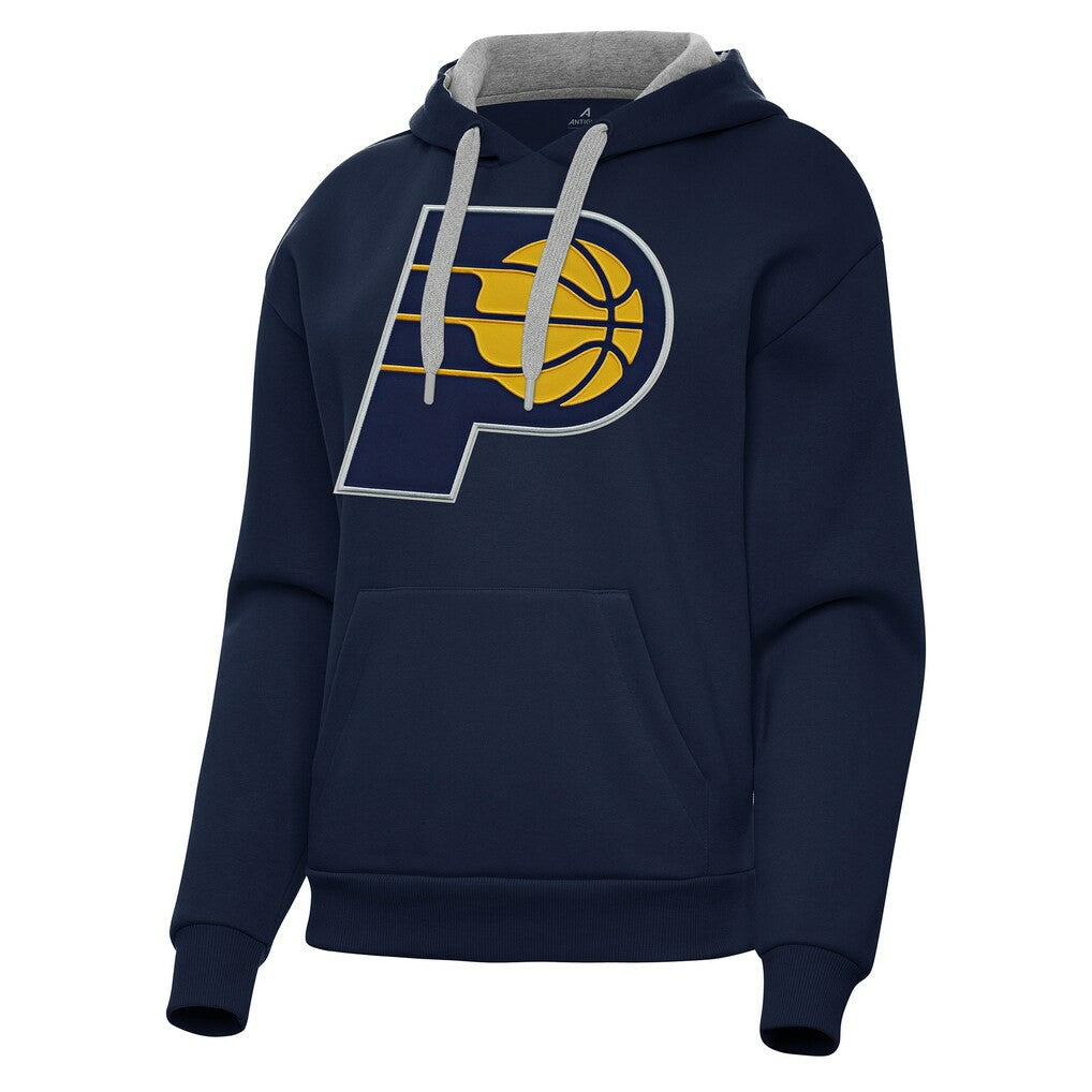 Indiana Pacers Antigua Women's Victory Pullover Hoodie - Navy online