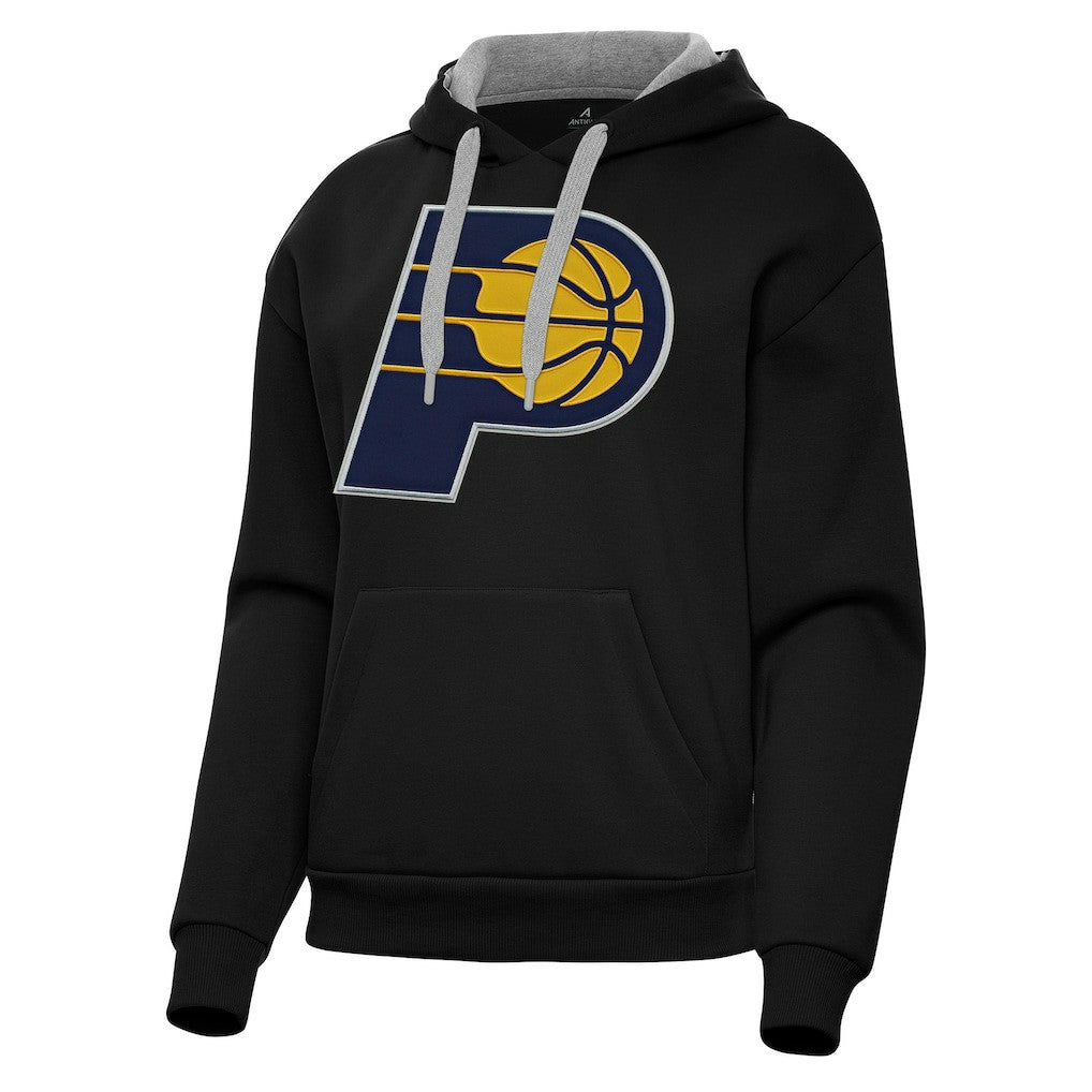Indiana Pacers Antigua Women's Victory Pullover Hoodie - Black sale