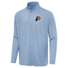 Indiana Pacers Antigua Hunk Quarter-Zip Top - Heather Aqua cheap