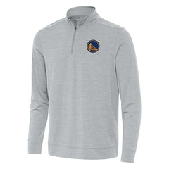 Golden State Warriors Antigua Bright Quarter-Zip Top sale - Heather Gray for sale