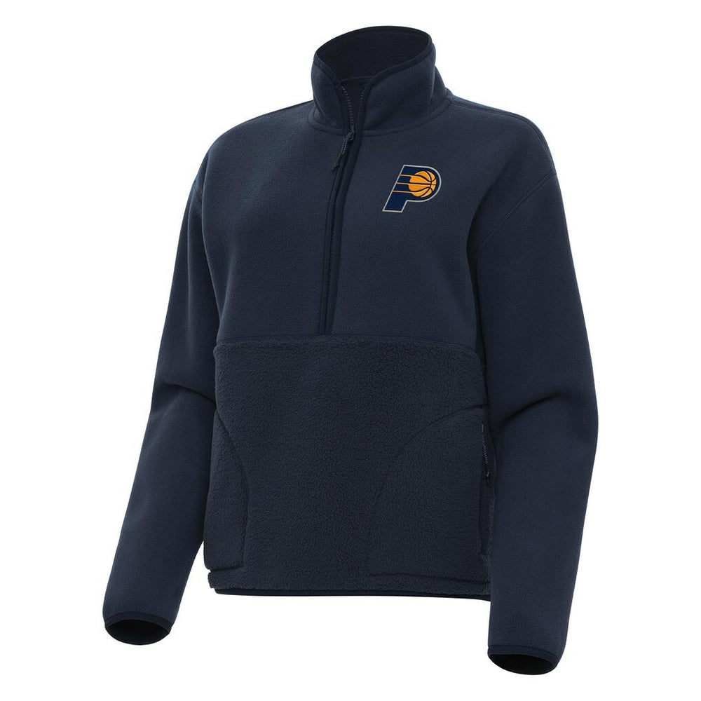 Indiana Pacers Antigua Women's Figure Half-Zip Pullover Sweatshirt - Navy outlet