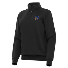 Golden State Warriors Antigua Women's Victory Quarter-Zip Sweatshirt sale - Black online