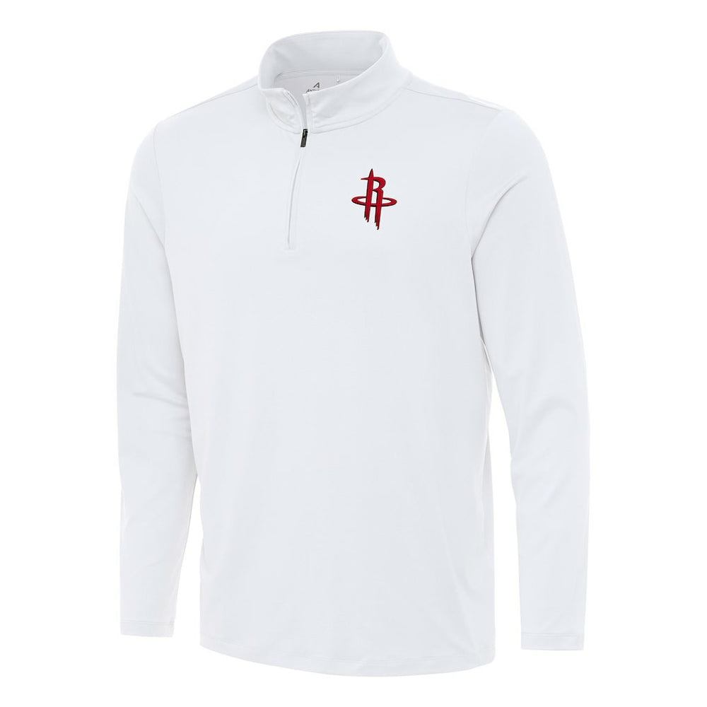 Houston Rockets Antigua Reprocess Quarter-Zip Top sale - White online