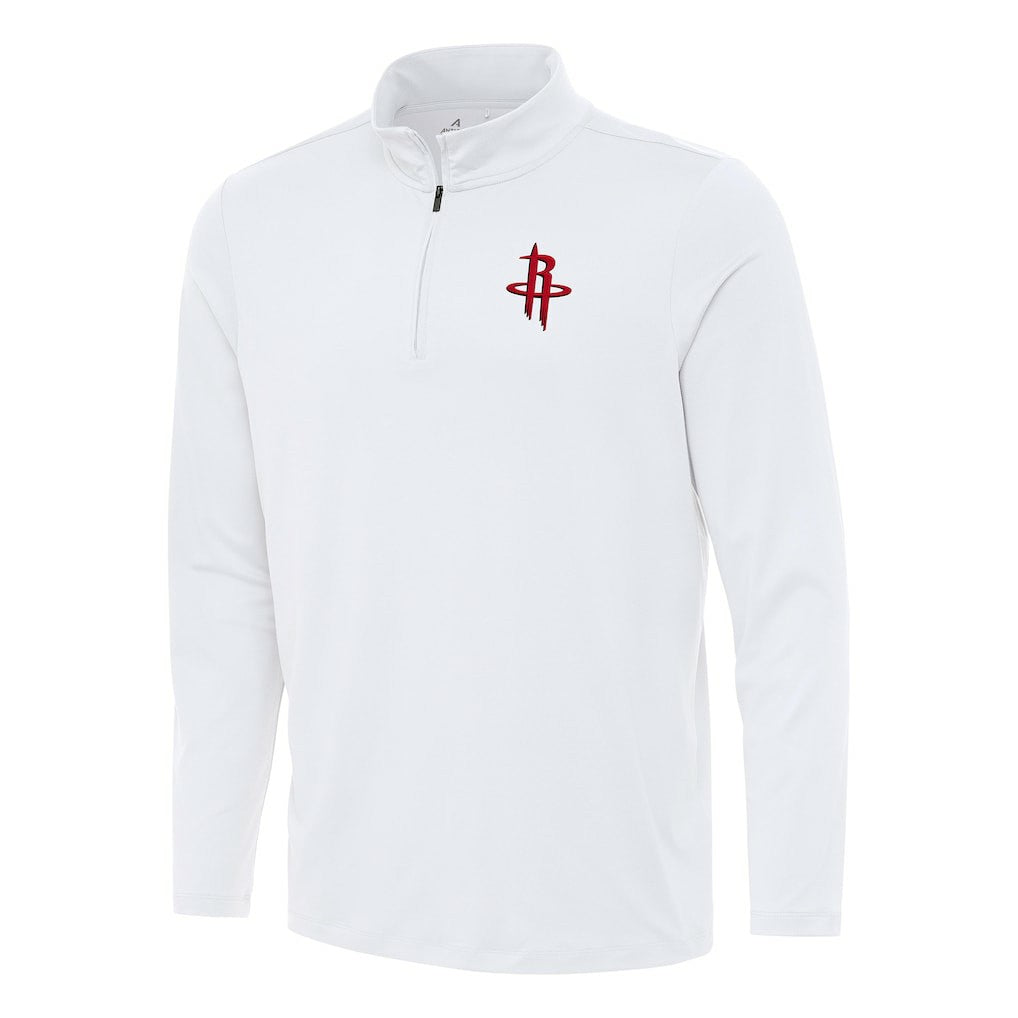 Houston Rockets Antigua Reprocess Quarter-Zip Top sale - White online
