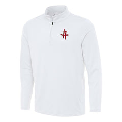 Houston Rockets Antigua Reprocess Quarter-Zip Top sale - White online
