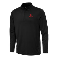 Houston Rockets Antigua Reprocess Quarter-Zip Top sale - Black shop