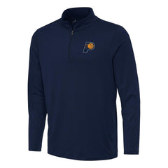 Indiana Pacers Antigua Reprocess Quarter-Zip Top - Navy shop