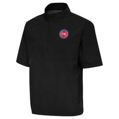 Detroit Pistons Antigua Brisk Quarter-Zip Windbreaker sale - Black sale