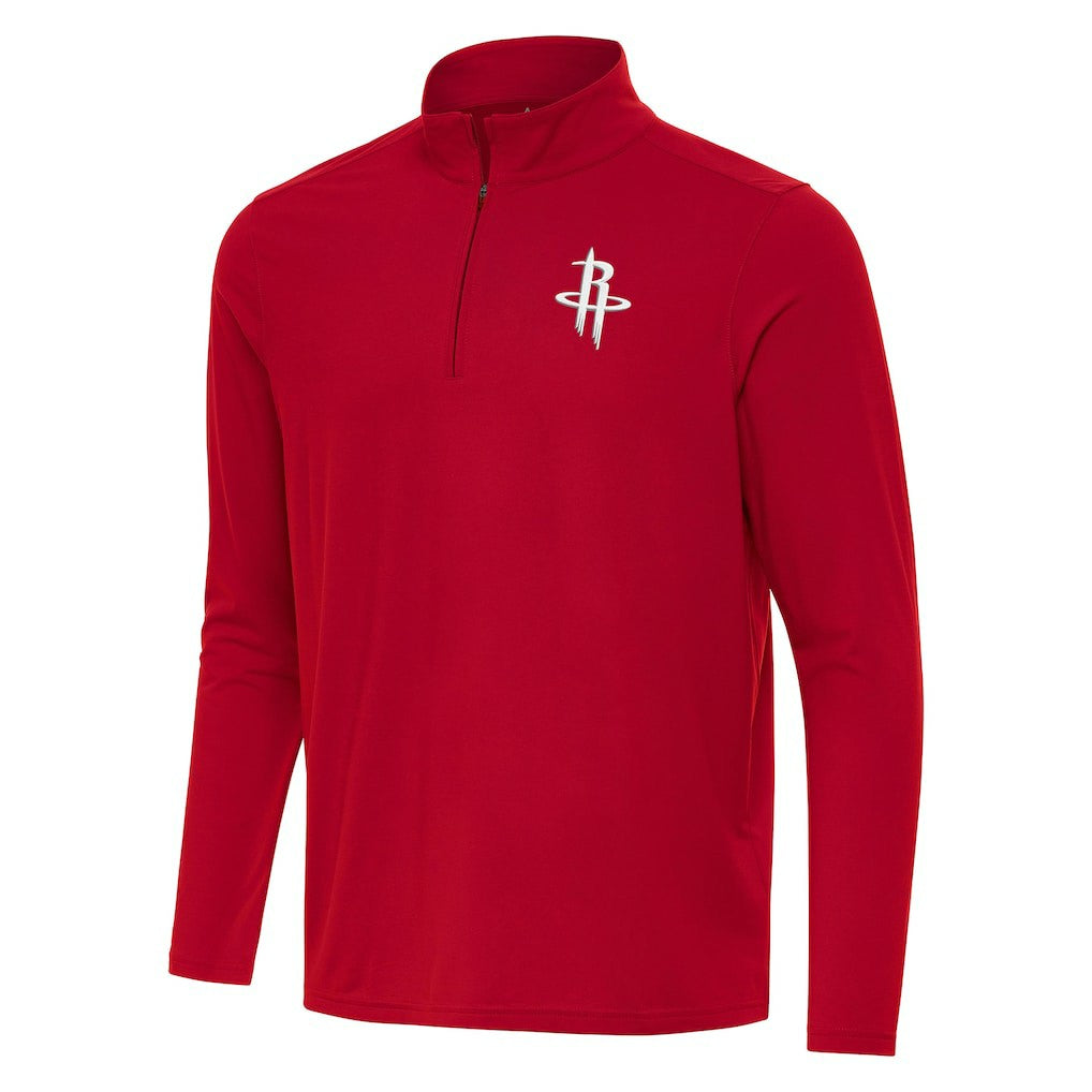 Houston Rockets Antigua Intent Quarter-Zip Top sale - Red discount