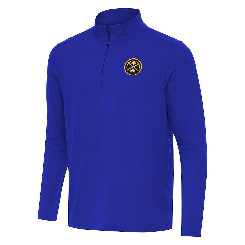 Denver Nuggets Antigua Intent Quarter-Zip Top sale - Royal on sale