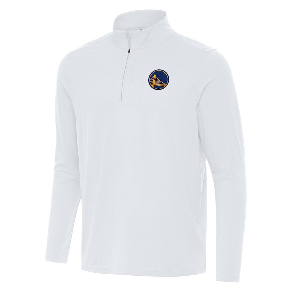 Golden State Warriors Antigua Intent Quarter-Zip Top sale - White shop
