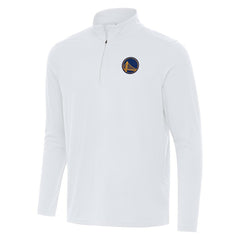 Golden State Warriors Antigua Intent Quarter-Zip Top sale - White shop