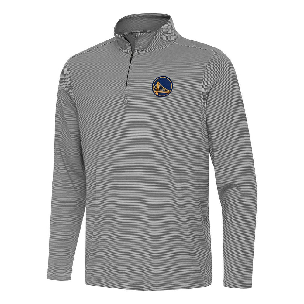 Golden State Warriors Antigua Twine Quarter-Zip Top sale - Black for sale