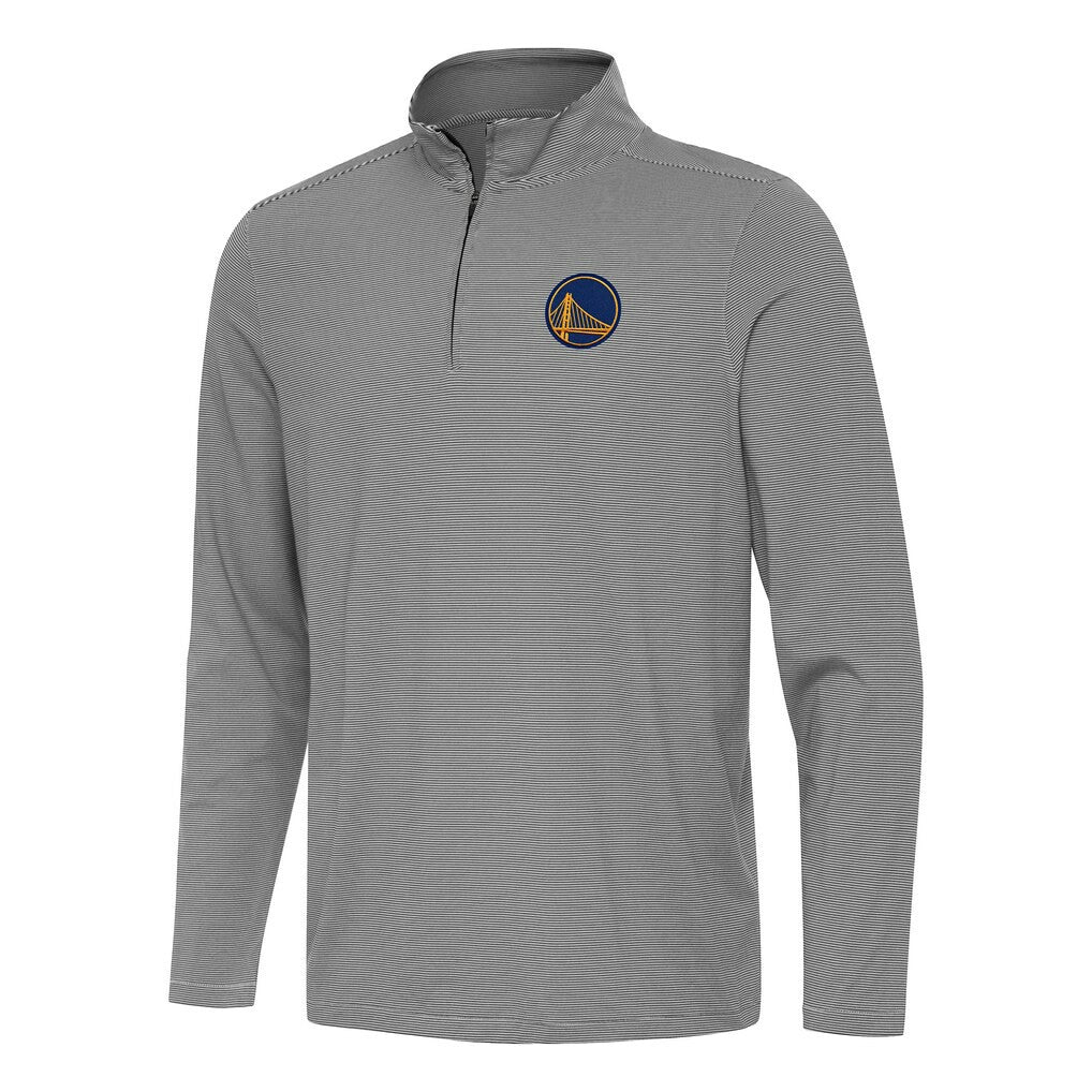 Golden State Warriors Antigua Twine Quarter-Zip Top sale - Black for sale