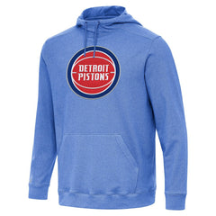 Detroit Pistons Antigua Cloud Pullover Hoodie sale - Heather Blue sale