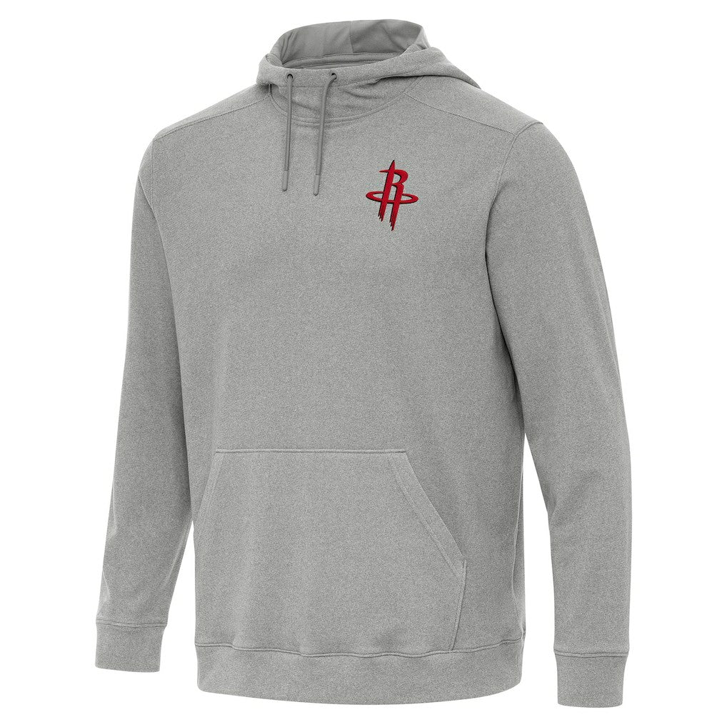 Houston Rockets Antigua Cloud Pullover Hoodie - Heather Gray shop