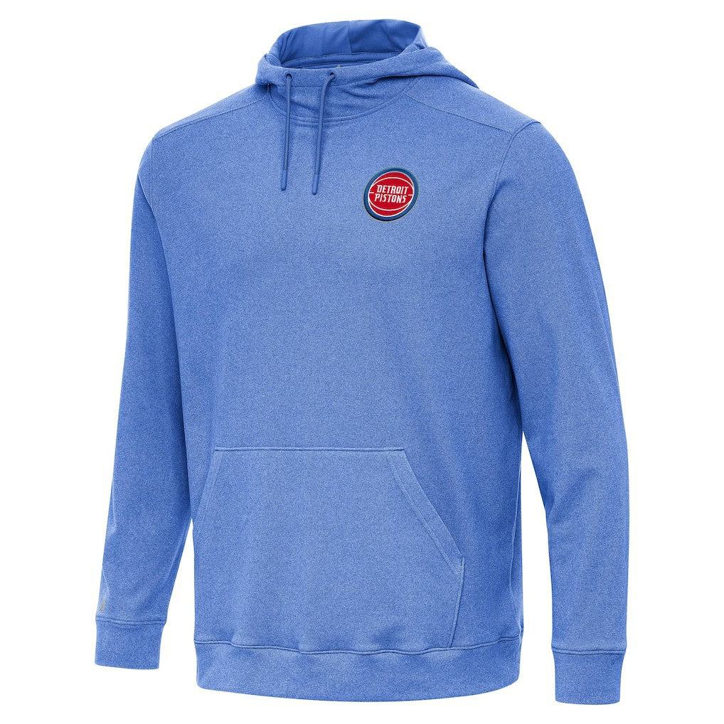 Detroit Pistons Antigua Cloud Pullover Hoodie sale - Heather Blue outlet