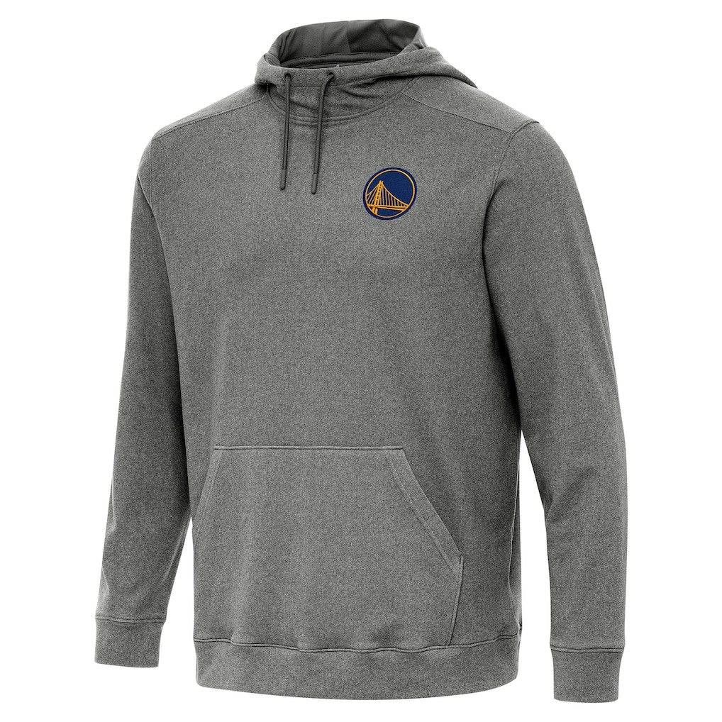 Golden State Warriors Antigua Cloud Pullover Hoodie sale - Heather Black online