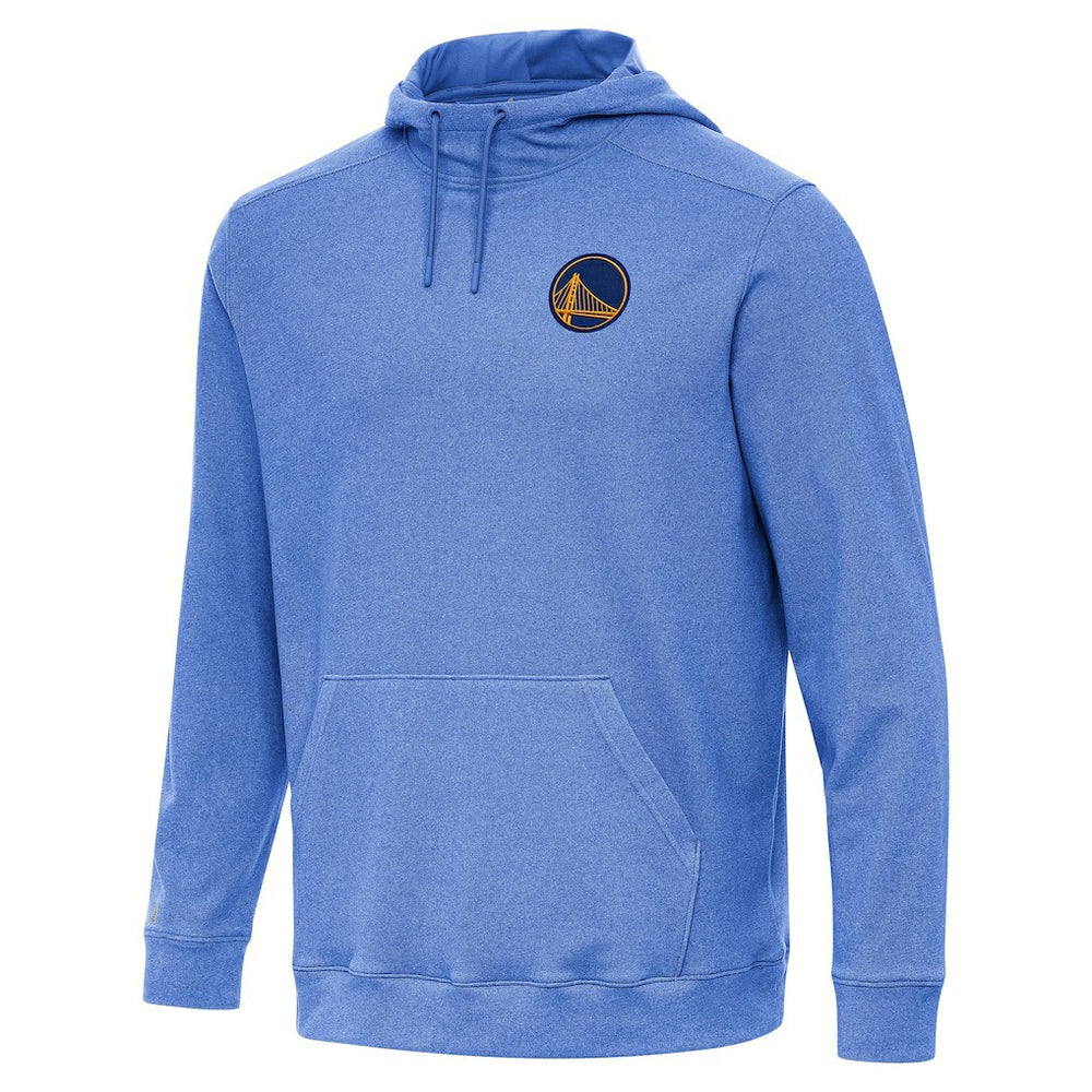 Golden State Warriors Antigua Cloud Pullover Hoodie sale - Heather Royal on sale
