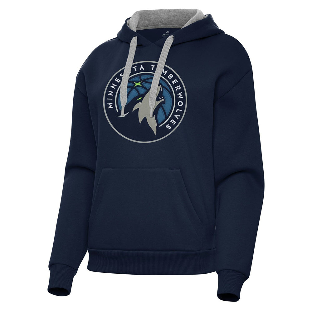 Minnesota Timberwolves Antigua Women's Victory Pullover Hoodie - Navy online