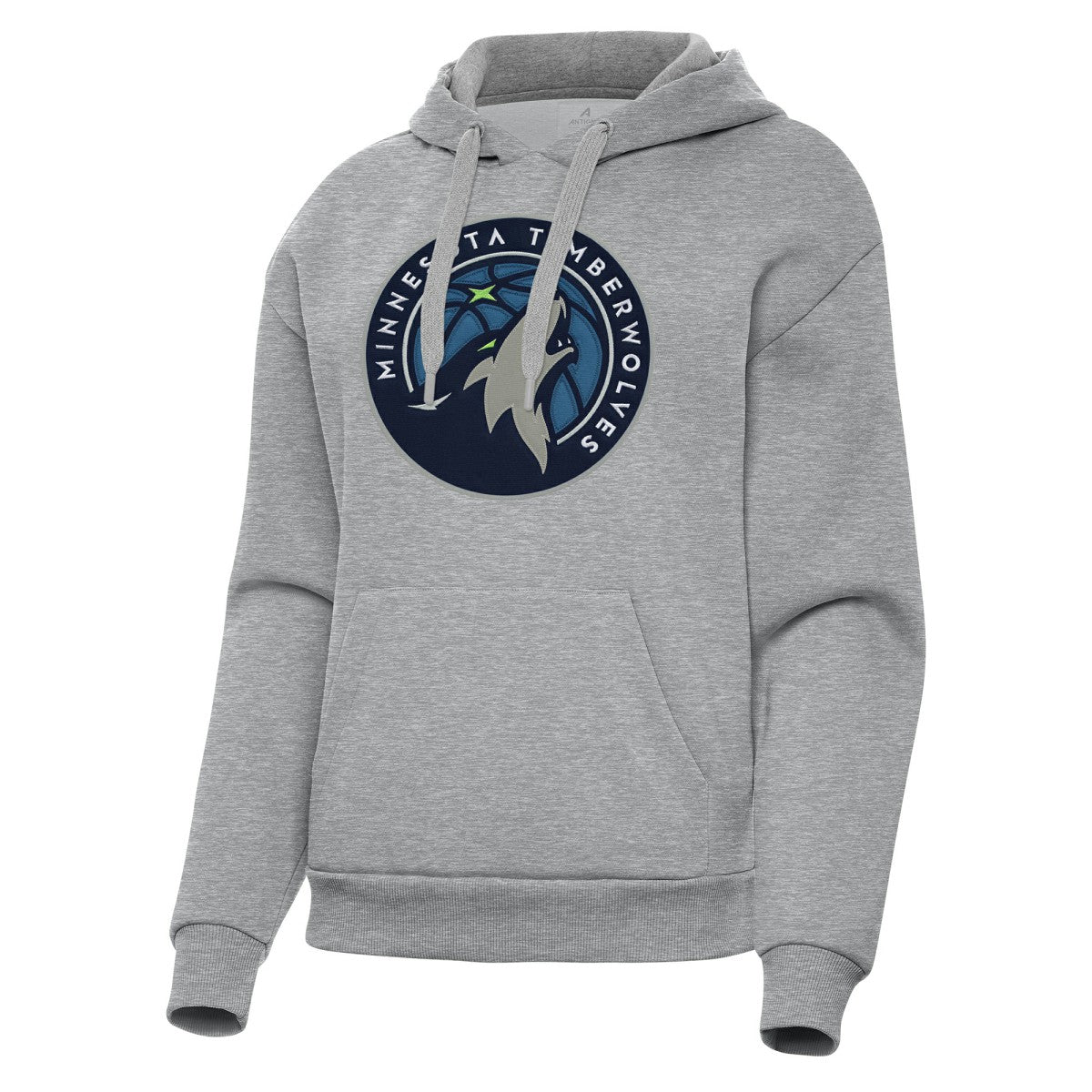 Minnesota Timberwolves Antigua Women's Victory Pullover Hoodie - Heather Gray outlet