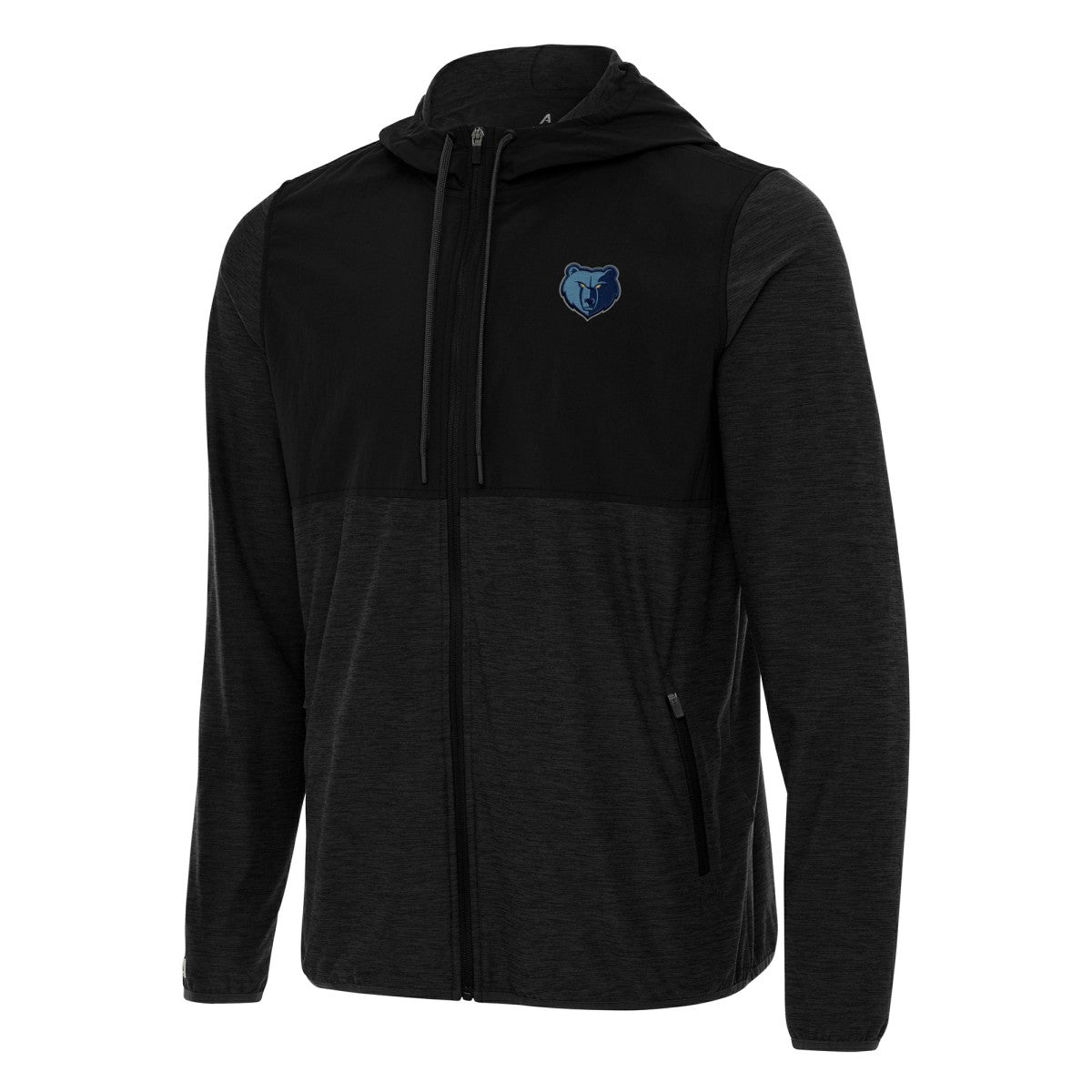 Memphis Grizzlies Antigua Sway Full-Zip Hoodie Jacket - Black cheap