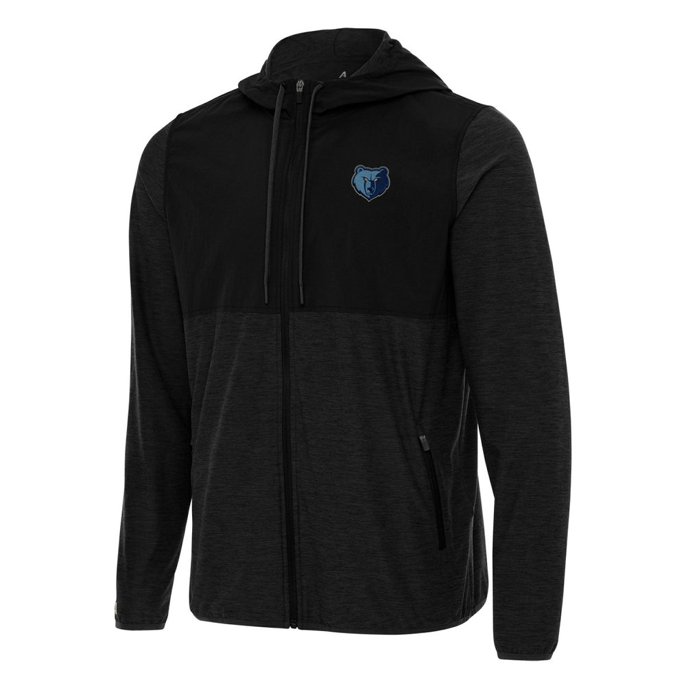 Memphis Grizzlies Antigua Sway Full-Zip Hoodie Jacket - Black cheap