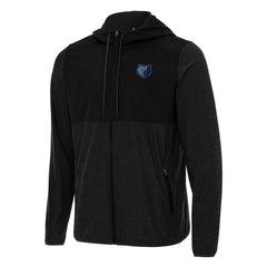 Memphis Grizzlies Antigua Sway Full-Zip Hoodie Jacket - Black cheap