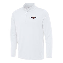 New Orleans Pelicans Antigua Reprocess Quarter-Zip Top - White shop