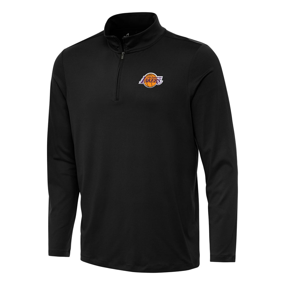 Los Angeles Lakers Antigua Reprocess Quarter-Zip Top - Black online