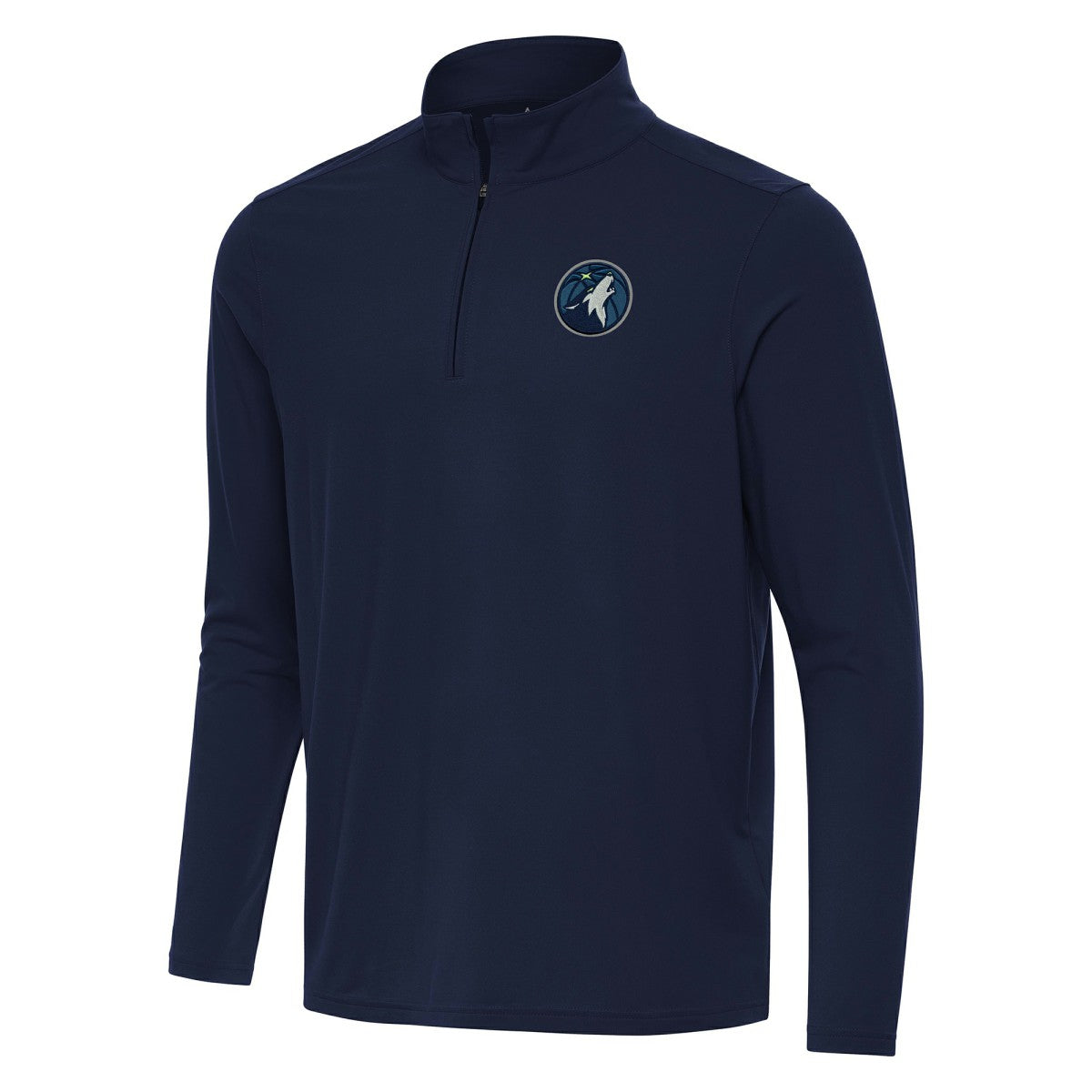 Minnesota Timberwolves Antigua Intent Quarter-Zip Top - Navy shop