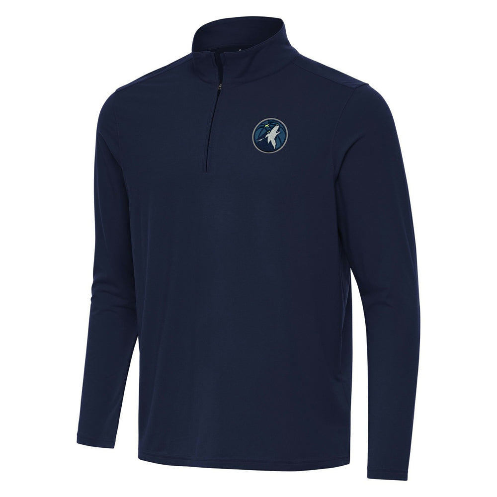 Minnesota Timberwolves Antigua Intent Quarter-Zip Top - Navy shop