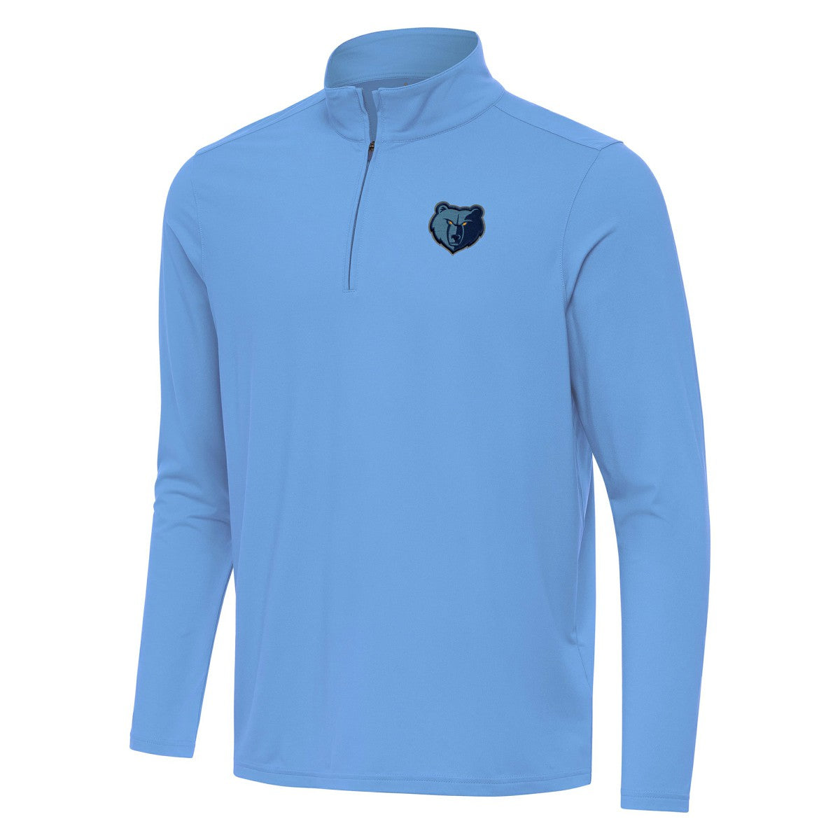 Memphis Grizzlies Antigua Intent Quarter-Zip Top - Light Blue for sale