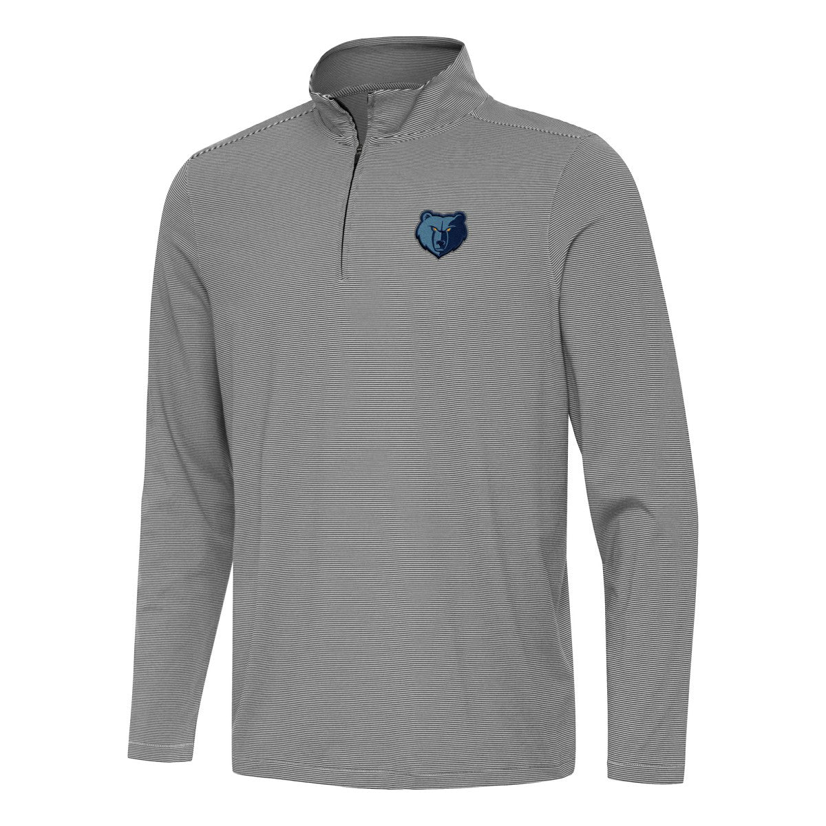 Memphis Grizzlies Antigua Twine Quarter-Zip Top - Black outlet