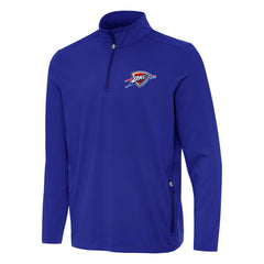 Oklahoma City Thunder Antigua Perilous Quarter-Zip Sweatshirt - Royal cheap