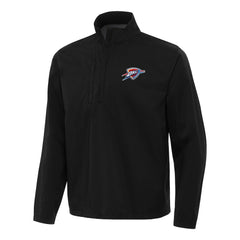 Oklahoma City Thunder Antigua Brisk Quarter-Zip Windbreaker - Black discount