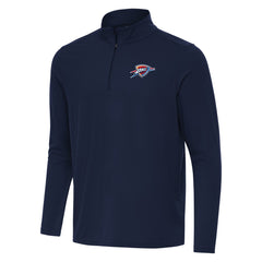 Oklahoma City Thunder Antigua Intent Quarter-Zip Top - Navy cheap